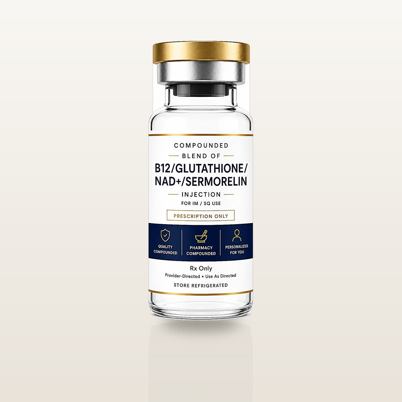 B12 / Glutathione / NAD+ / Sermorelin