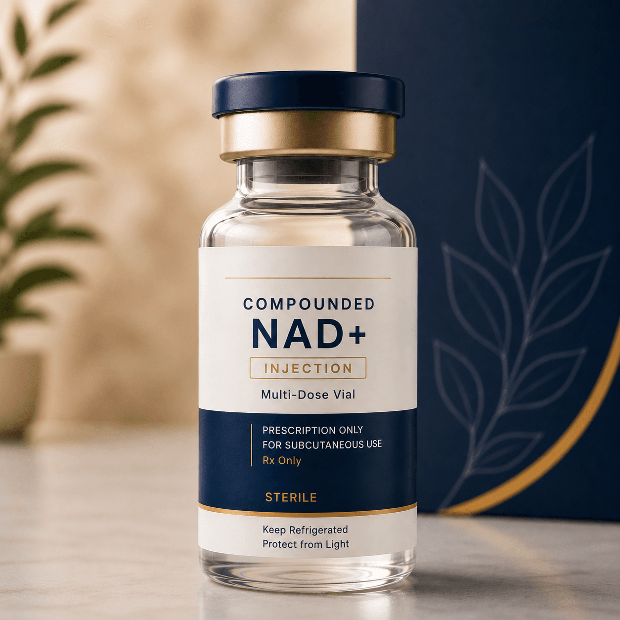Compounded NAD+ wellness product
